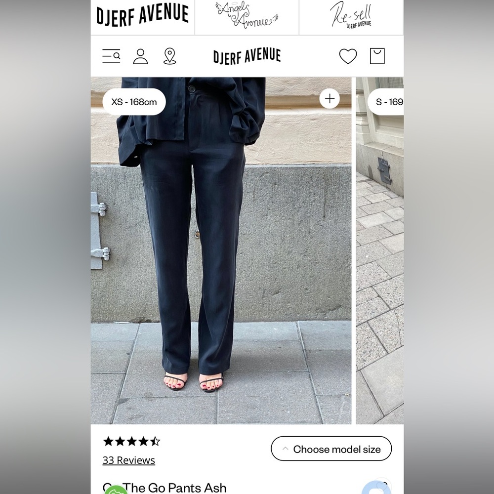 Djerf Avenue On the Go Pants Ash